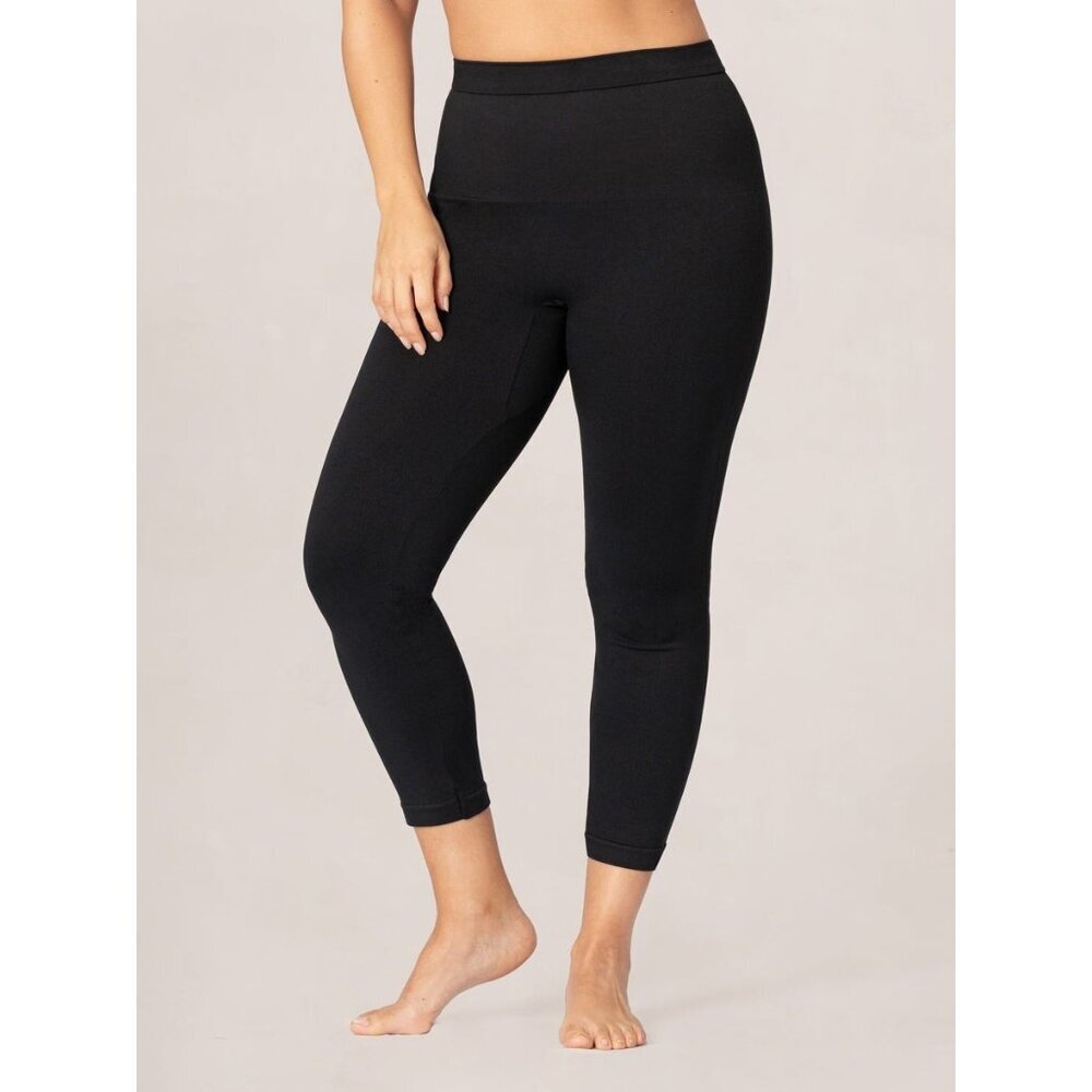 Shapermint Empetua Womens‎ Large High Waisted Shaping Capri Leggings $56 2134